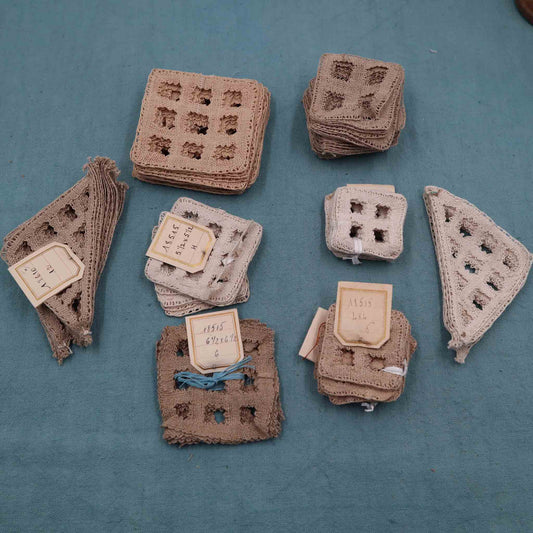Insert Handmade Linen Lace - Bobbins&Needles