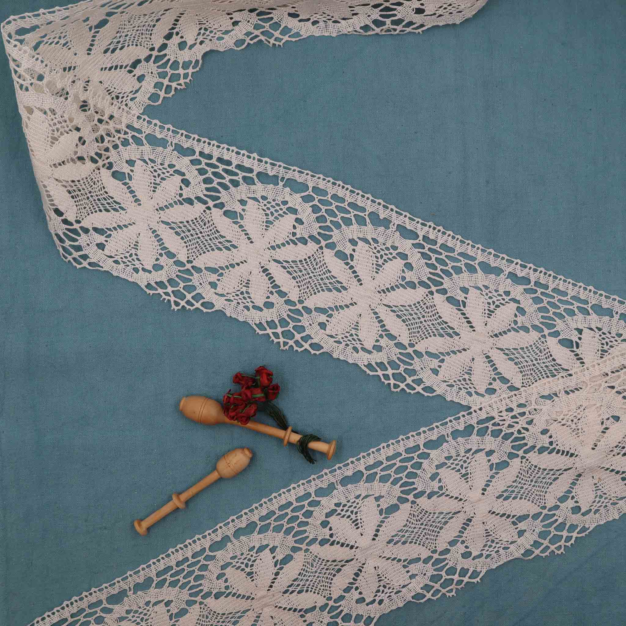 Cotton Lace Trim - Bobbins&Needles