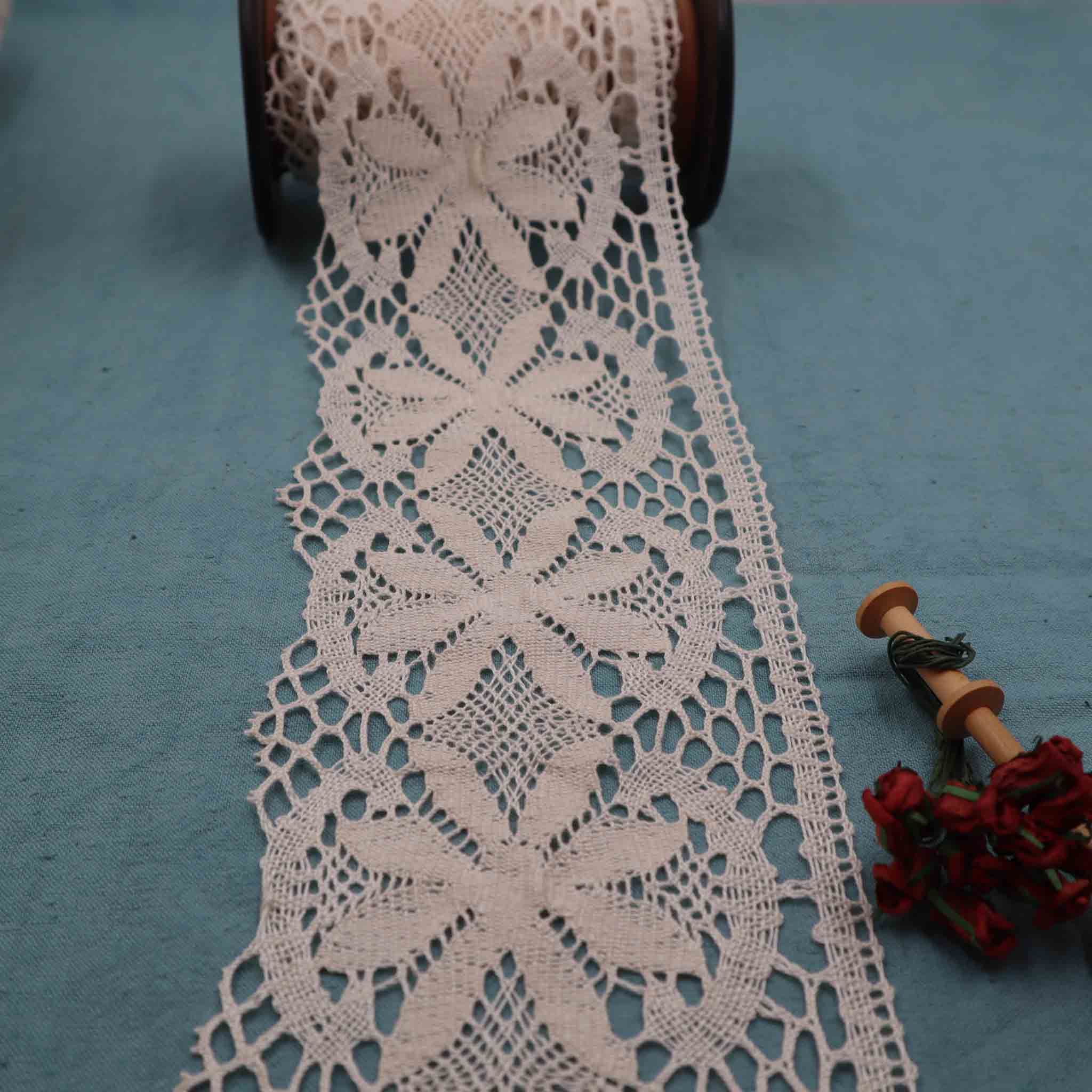 Cotton Lace Trim - Bobbins&Needles