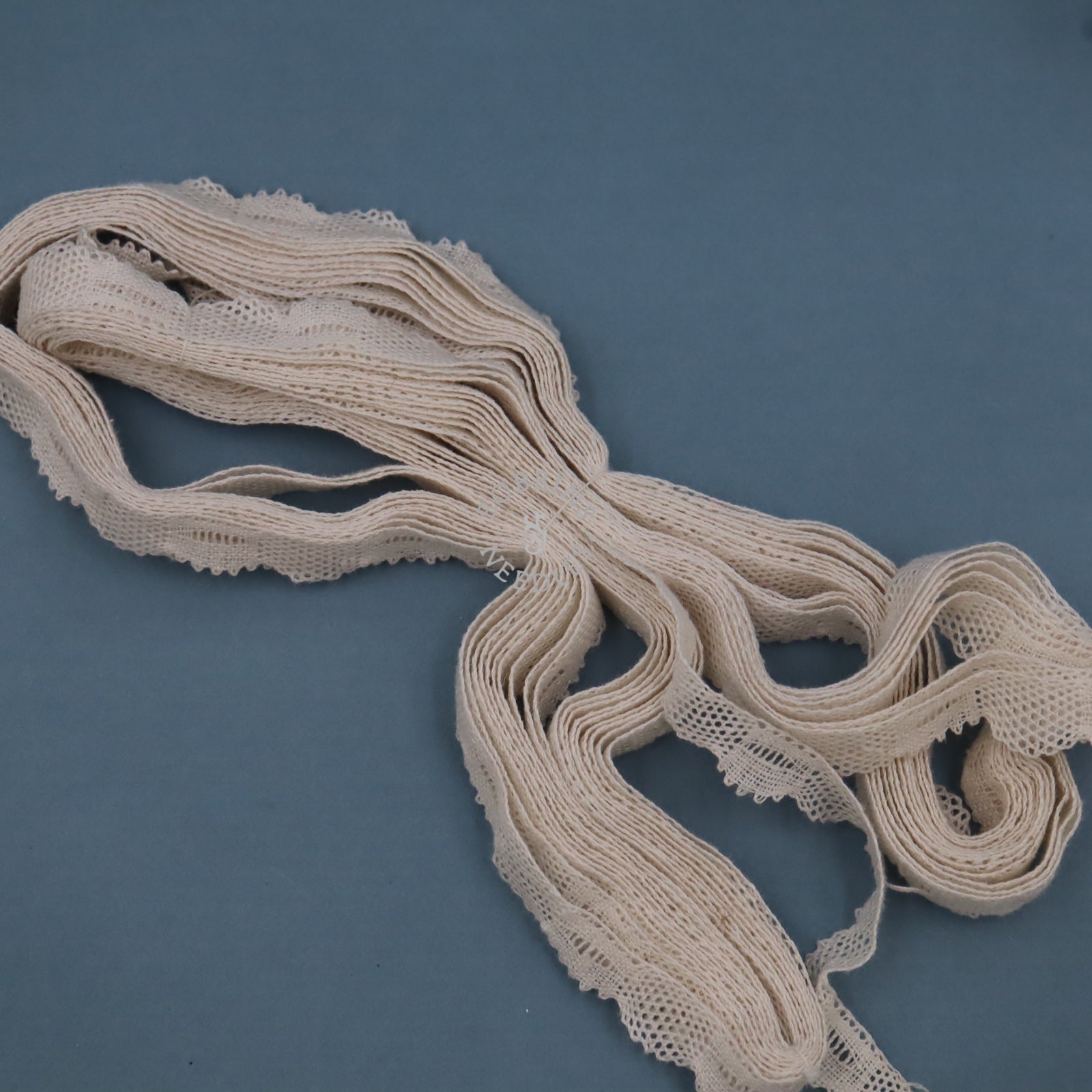 22m Handmade Linen Lace – French Bobbin Lace Trim - Bobbins&Needles