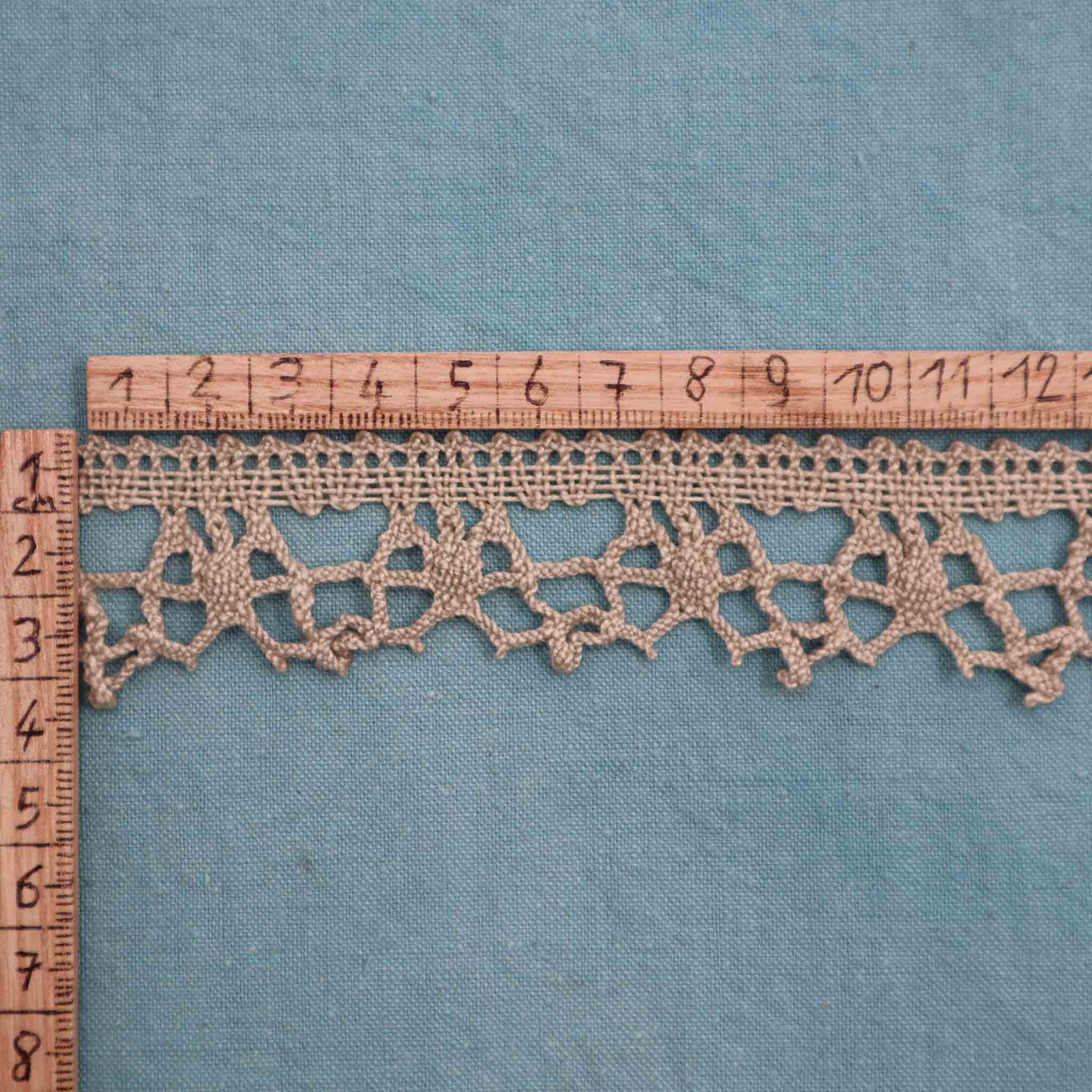 Handmade Linen Lace Trim - Bobbins&Needles