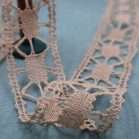 Handmade Linen Lace Trim - Bobbins&Needles