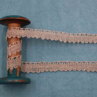 Handmade Linen Lace Trim - Bobbins&Needles