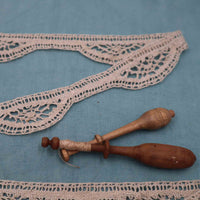 Handmade Linen Lace Trim - Bobbins&Needles