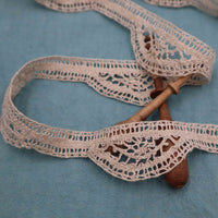 Handmade Linen Lace Trim - Bobbins&Needles