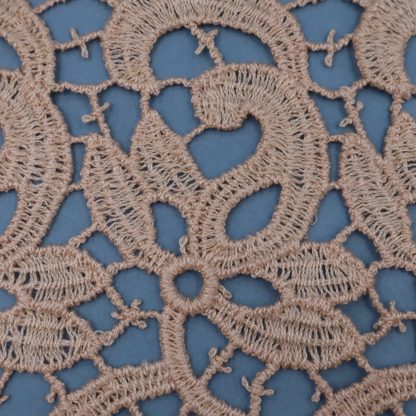 Antique Belgian Linen Curtain – 150 × 180 cm Swiss Linen Panel with Bruges Guipure Lace Border