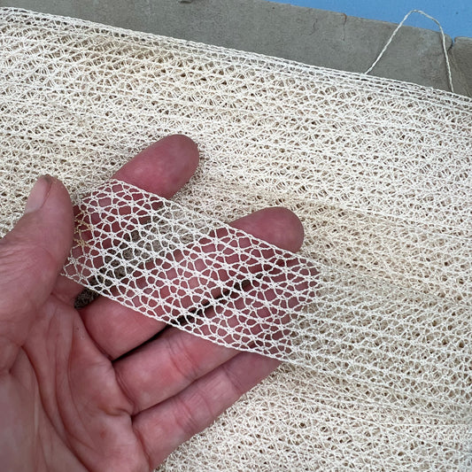 Wholesale Vintage French Lace Trim – 45m – Le Puy-en-Velay Cotton Lace - Bobbins&Needles