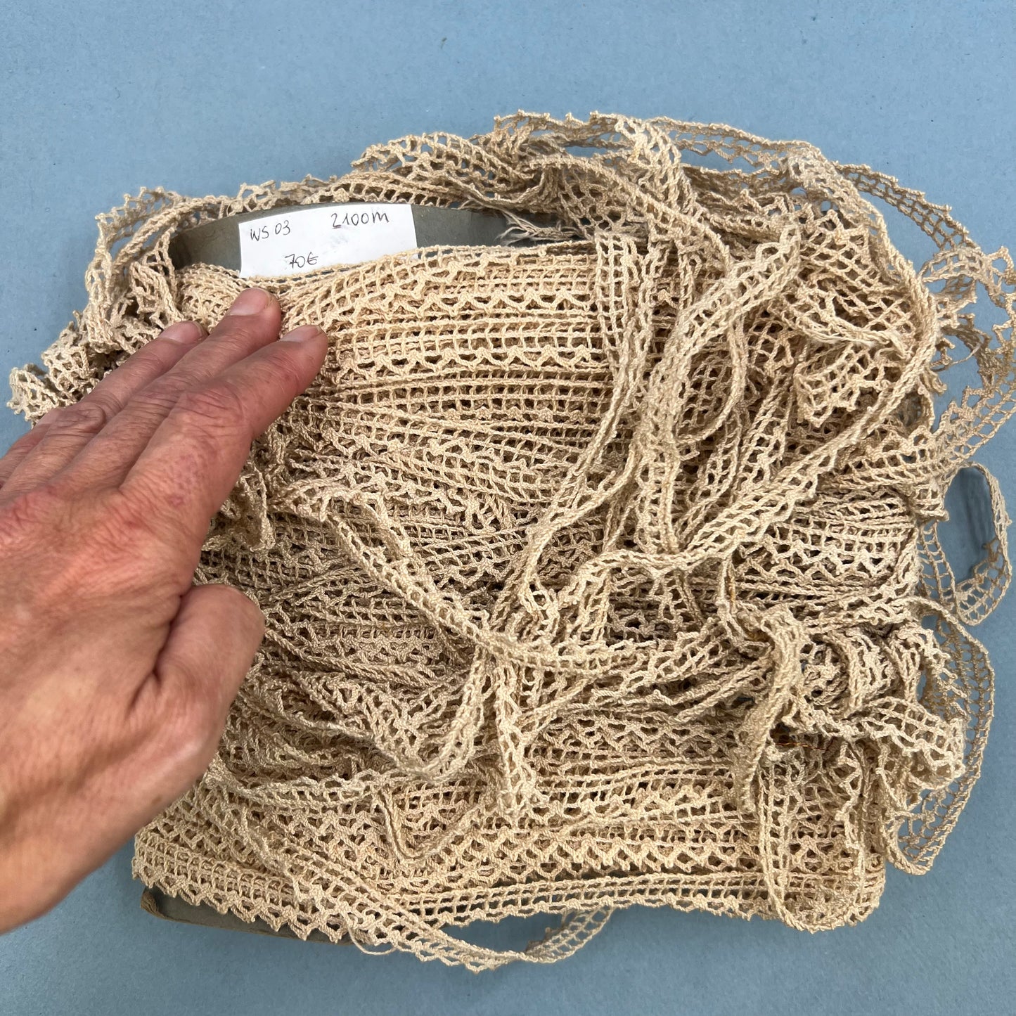 Wholesale Vintage French Lace Trim – 100m – Le Puy-en-Velay Cotton Lace - Bobbins&Needles