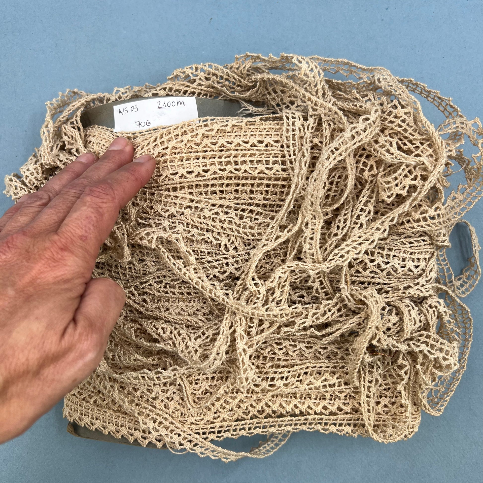 Wholesale Vintage French Lace Trim – 100m – Le Puy-en-Velay Cotton Lace - Bobbins&Needles