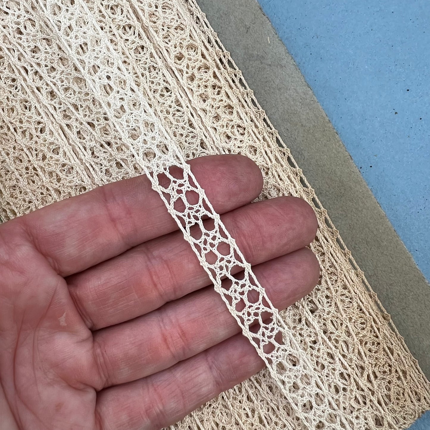 Wholesale Vintage French Lace Trim – 30m – Le Puy-en-Velay Cotton Lace - Bobbins&Needles