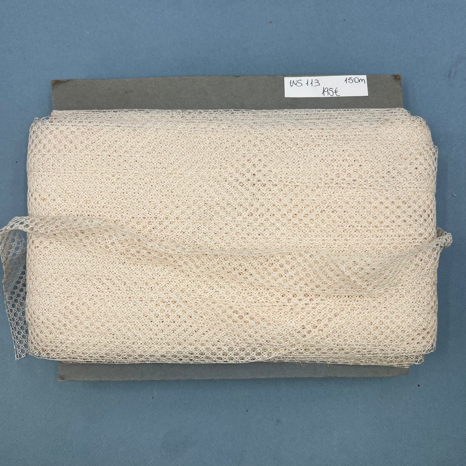 Wholesale Vintage French Lace Trim – 150m – Le Puy-en-Velay Cotton Lace - Bobbins&Needles