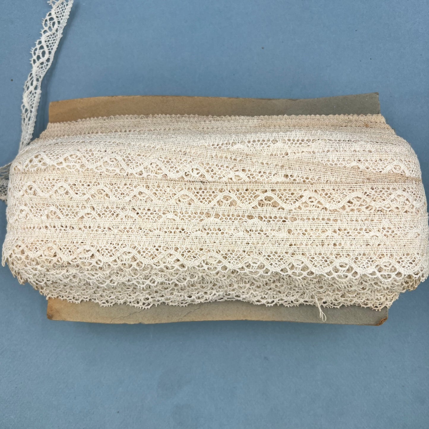 Wholesale Vintage French Lace Trim – 130m – Le Puy-en-Velay Cotton Lace (Copy) - Bobbins&Needles