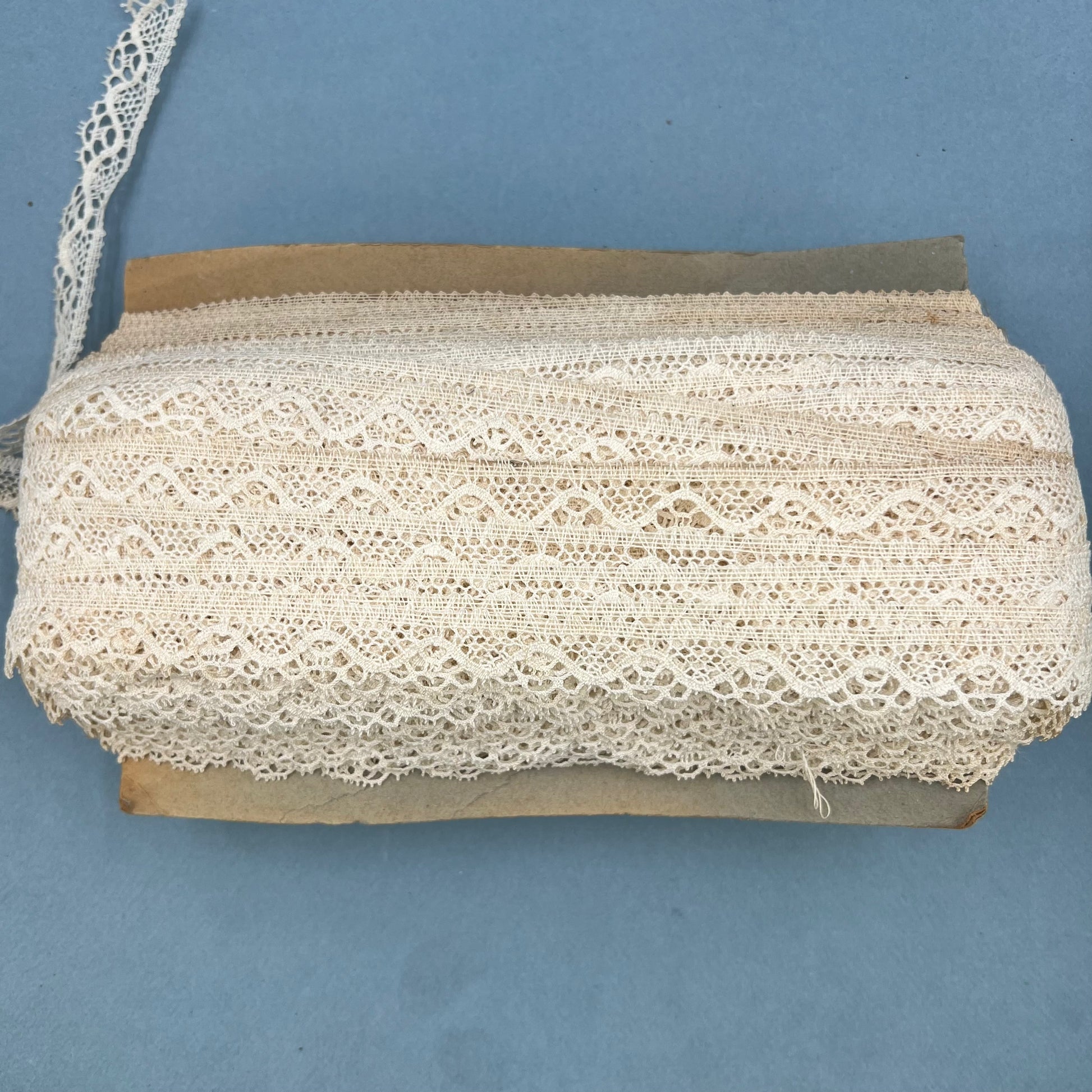 Wholesale Vintage French Lace Trim – 130m – Le Puy-en-Velay Cotton Lace (Copy) - Bobbins&Needles