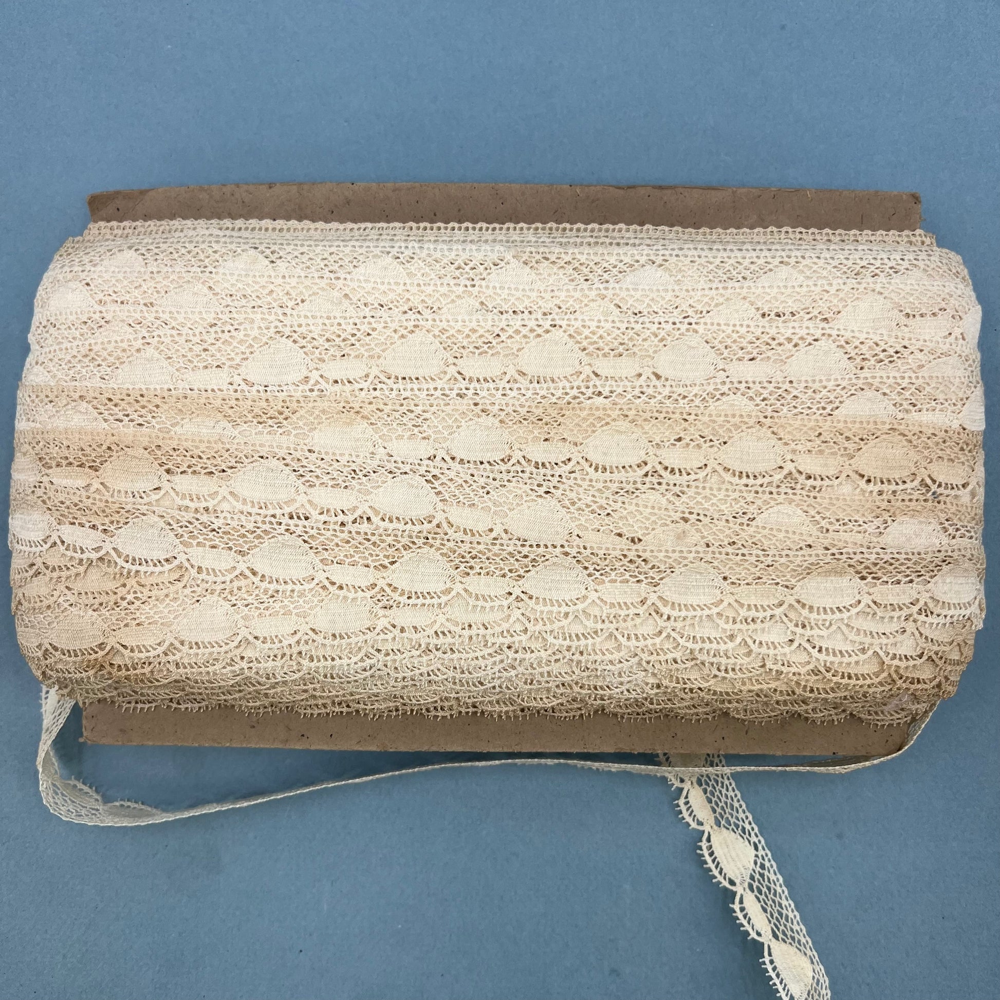 Wholesale Vintage French Lace Trim – 100m – Le Puy-en-Velay Cotton Lace - Bobbins&Needles