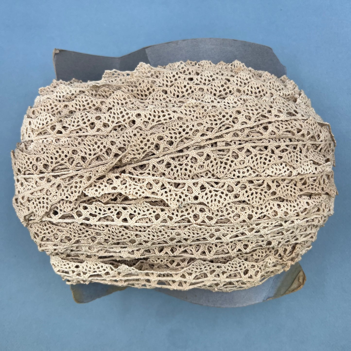 Wholesale Vintage French Lace Trim – 118m – Le Puy-en-Velay Cotton Lace - Bobbins&Needles