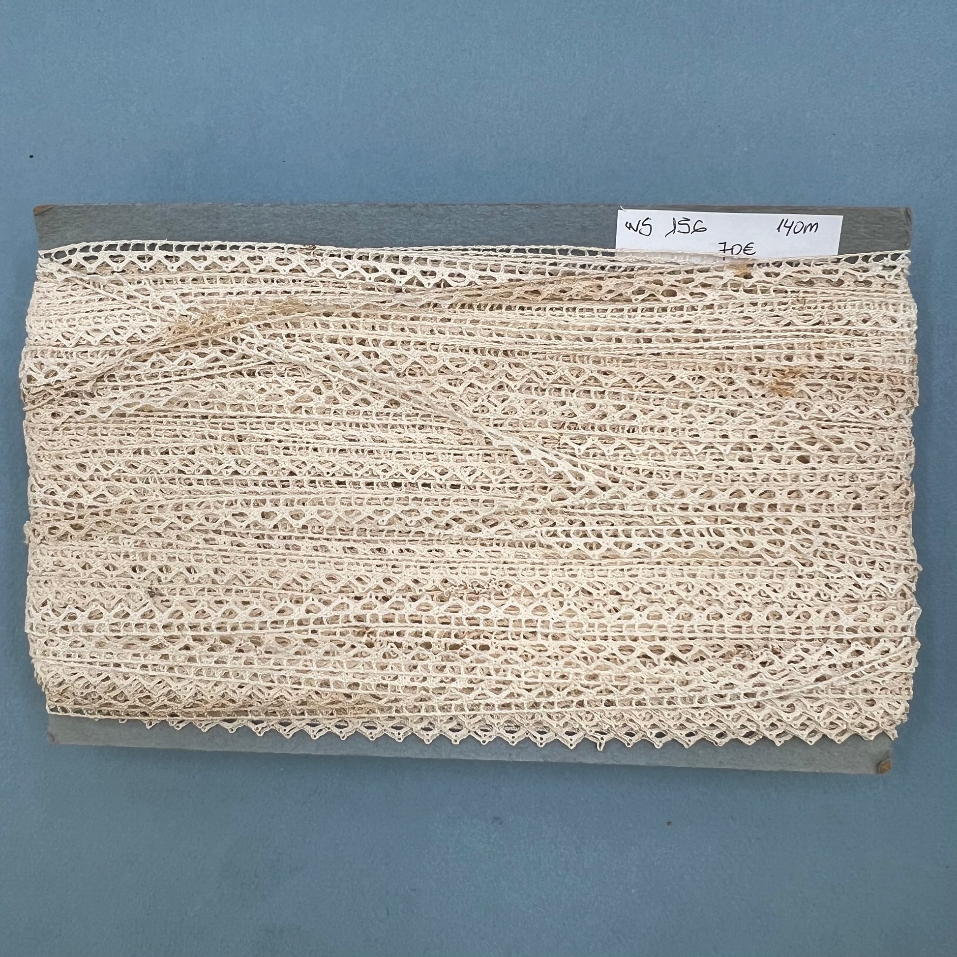Wholesale Vintage French Lace Trim – 140m – Le Puy-en-Velay Cotton Lace - Bobbins&Needles