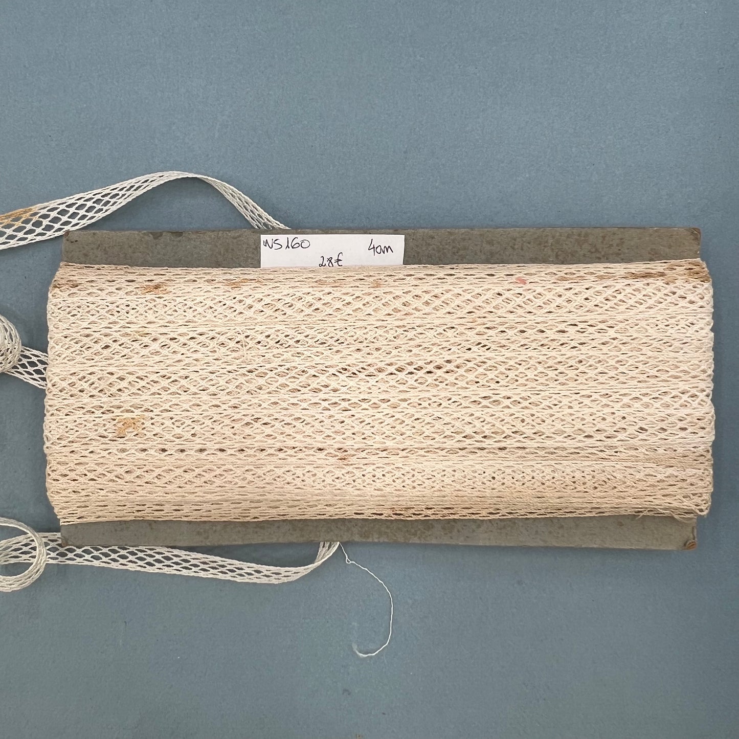 Wholesale Vintage French Lace Trim – 40m – Le Puy-en-Velay Cotton Lace - Bobbins&Needles