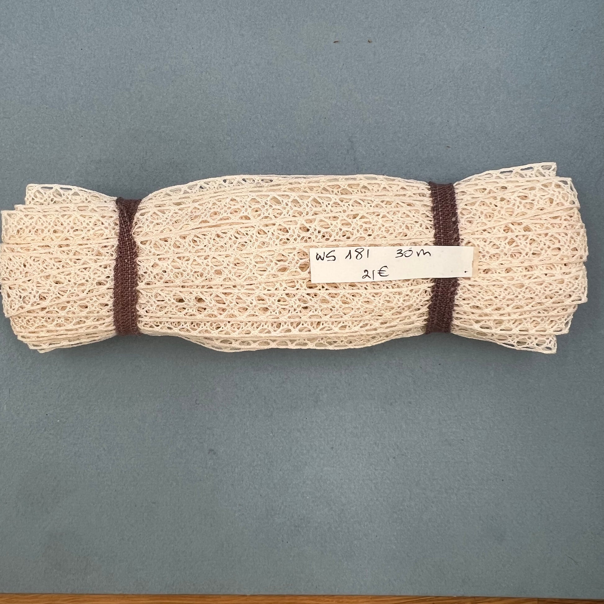 Wholesale Vintage French Lace Trim – 30m – Le Puy-en-Velay Cotton Lace - Bobbins&Needles