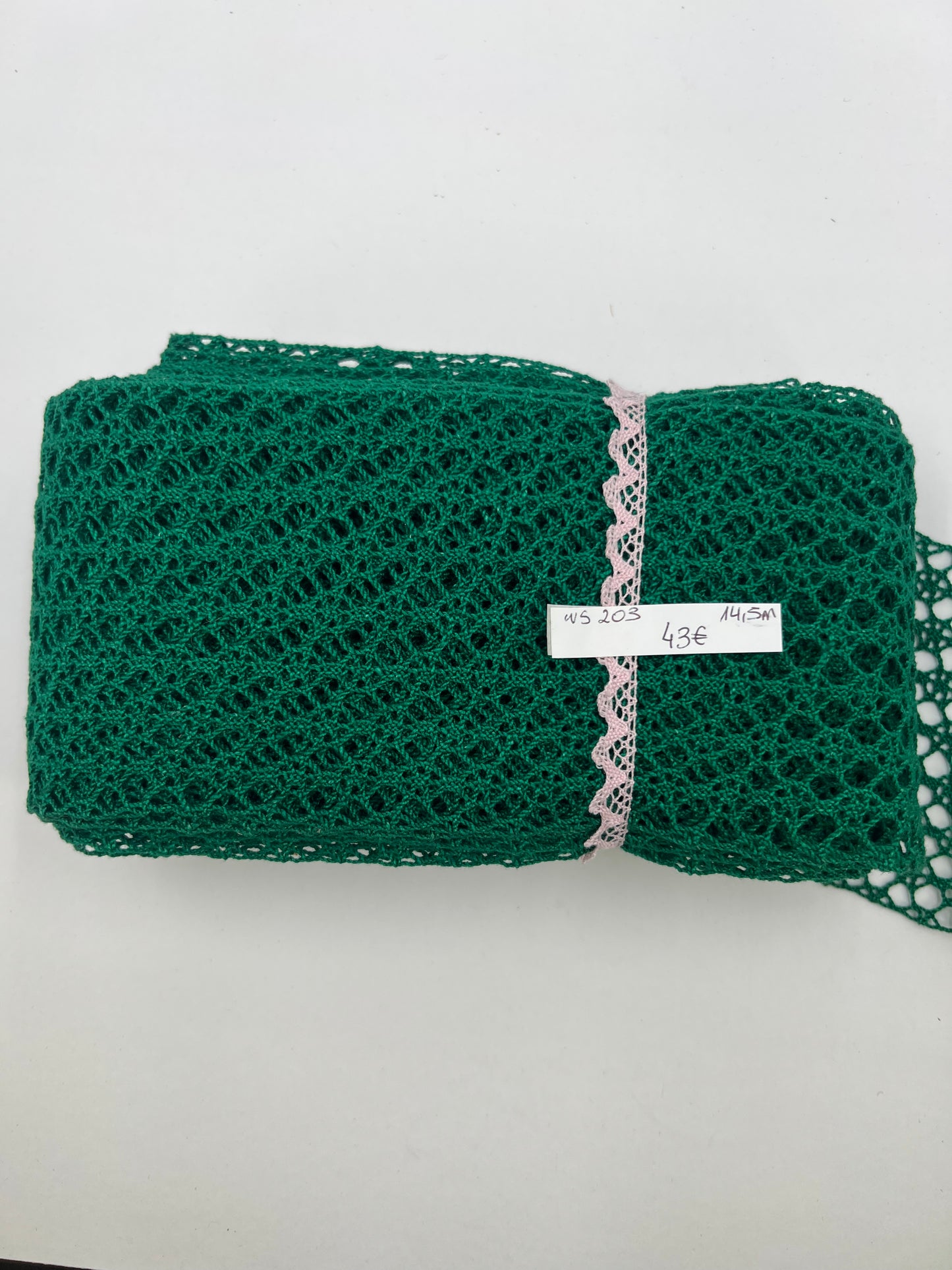 Wholesale Vintage French Lace Trim – 14.5m – Le Puy-en-Velay Cotton Lace - Bobbins&Needles