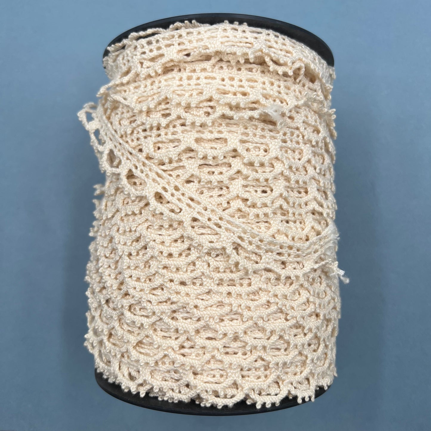 Wholesale Vintage French Lace Trim – 104m – Le Puy-en-Velay Cotton Lace - Bobbins&Needles