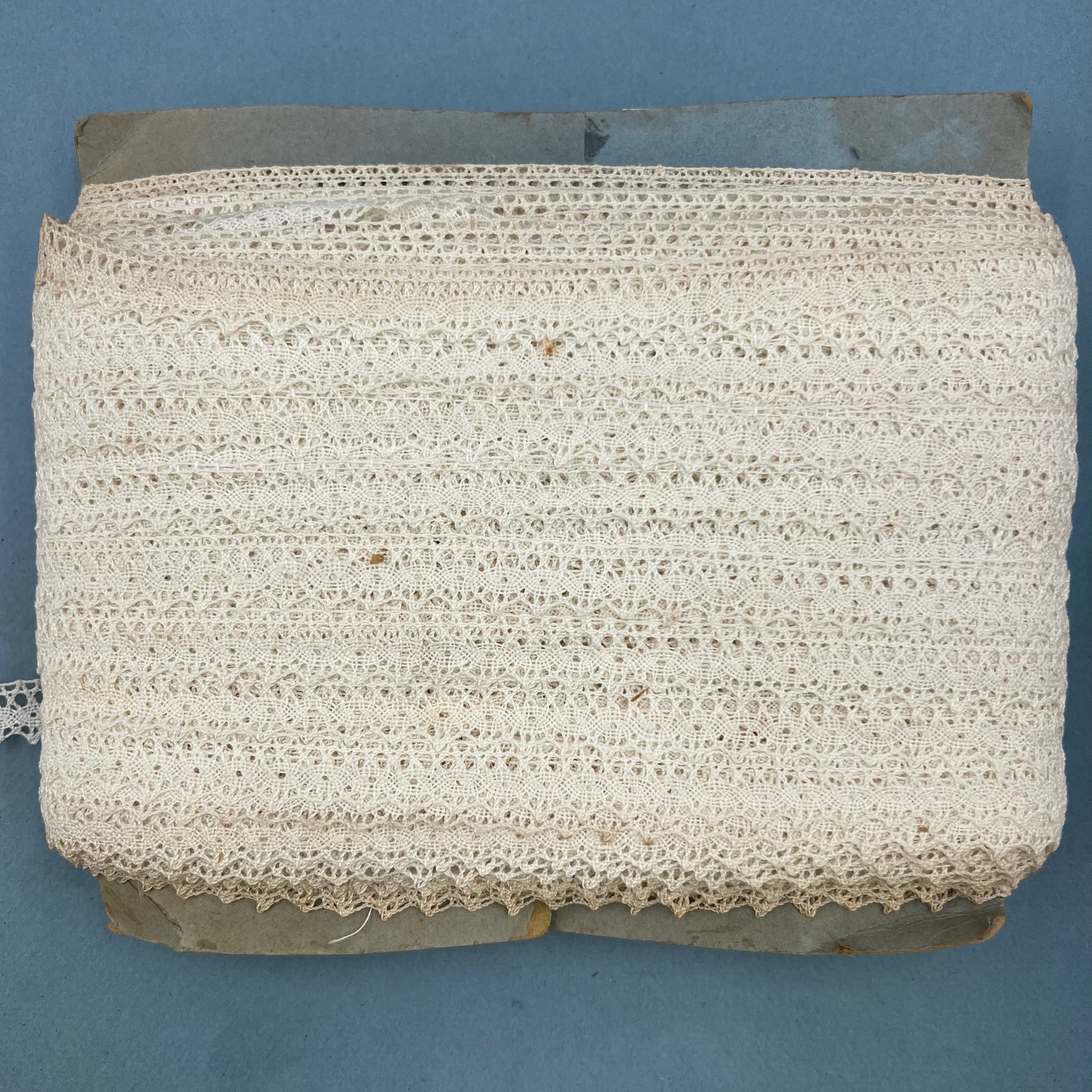 Wholesale Vintage French Lace Trim – 170m – Le Puy-en-Velay Cotton Lace - Bobbins&Needles