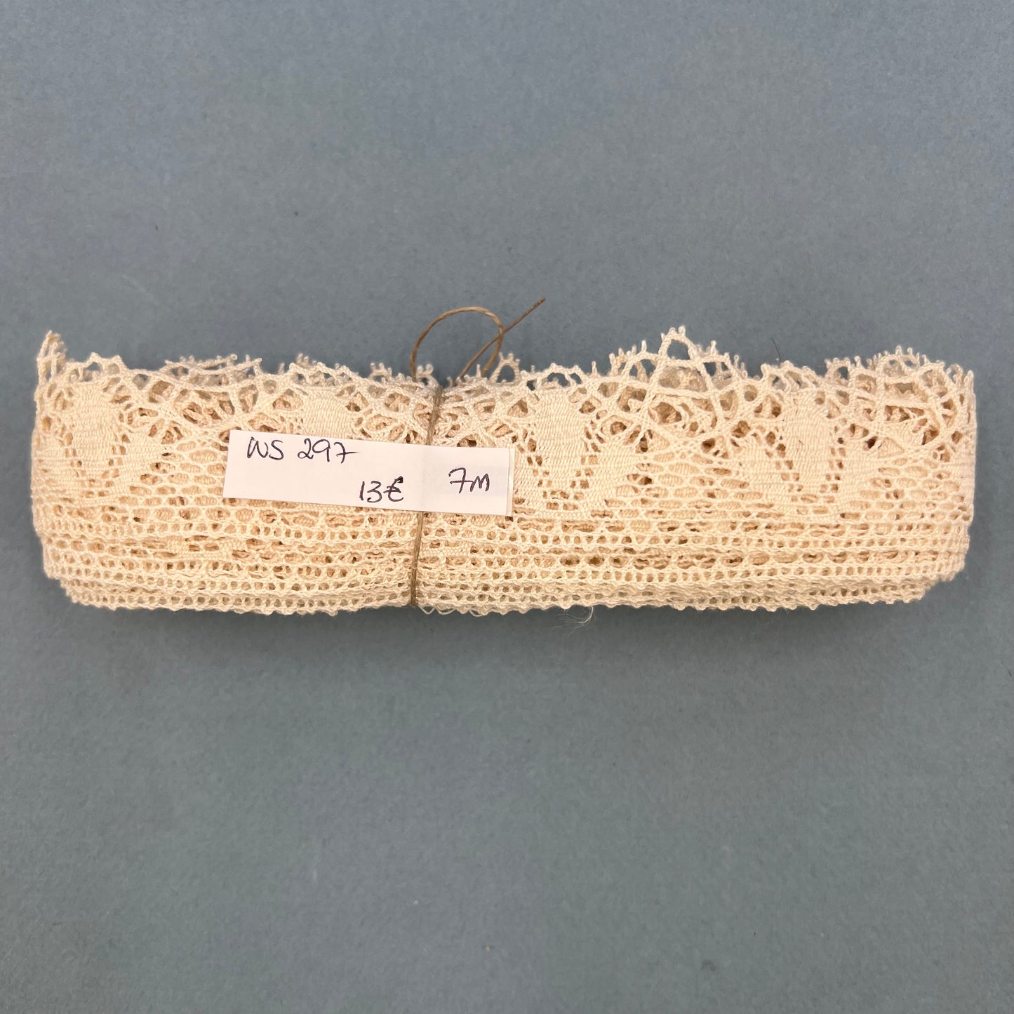 Wholesale Vintage French Lace Trim – 7m – Le Puy-en-Velay Cotton Lace