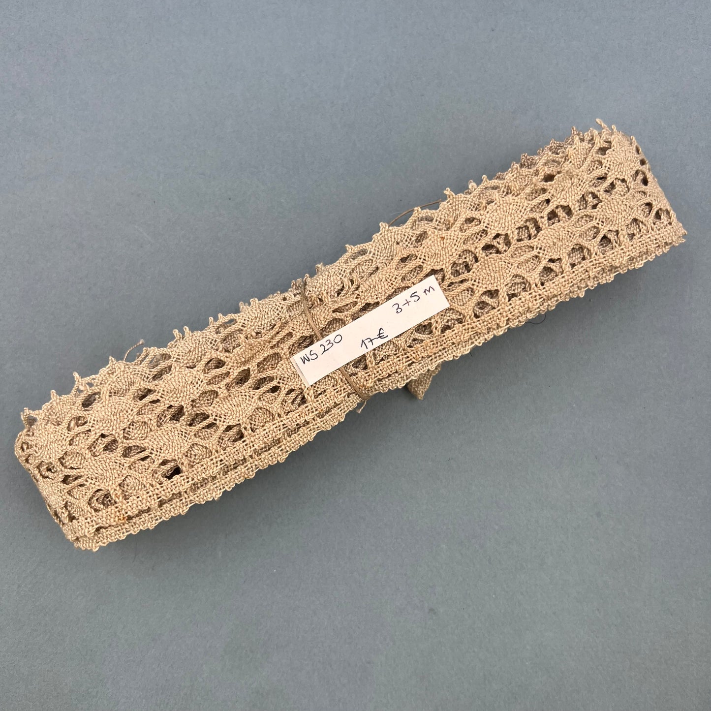 Wholesale Vintage French Lace Trim – 8m – Le Puy-en-Velay Cotton Lace
