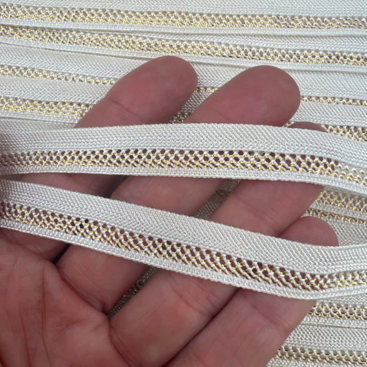 Wholesale Vintage French Woven Trim – 25m – binding braid - Bobbins&Needles
