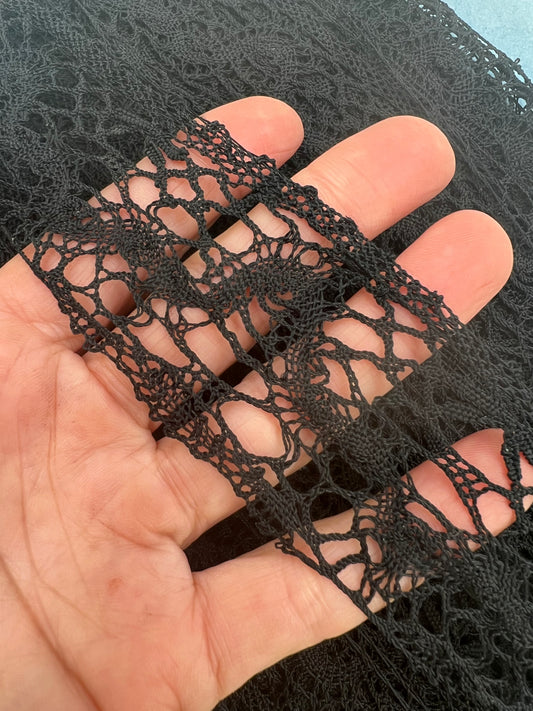 Wholesale Vintage French Lace Trim – 12m – Le Puy-en-Velay Cotton Lace - Bobbins&Needles