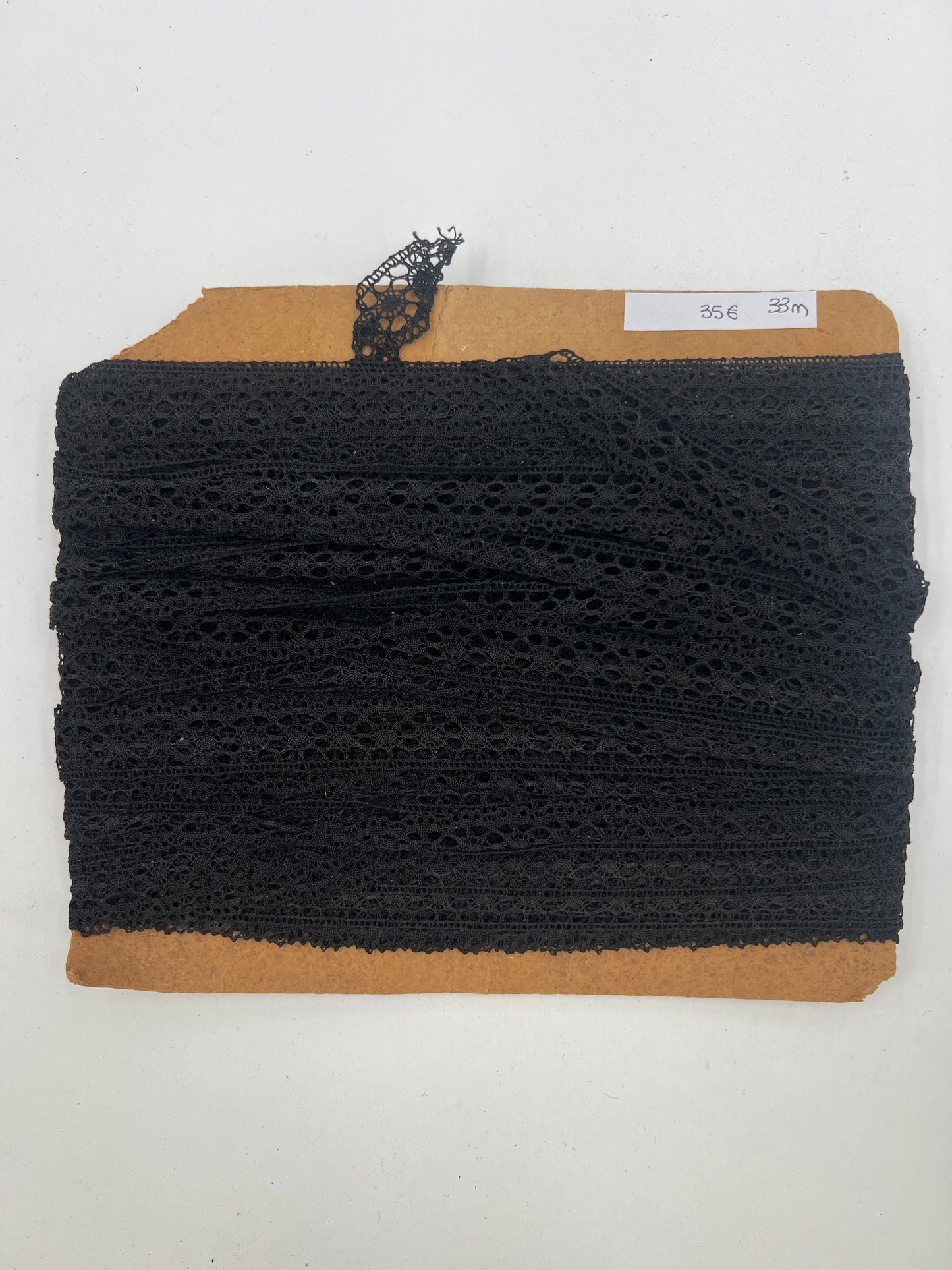 Wholesale Vintage French Lace Trim – 33m – Le Puy-en-Velay Cotton Lace