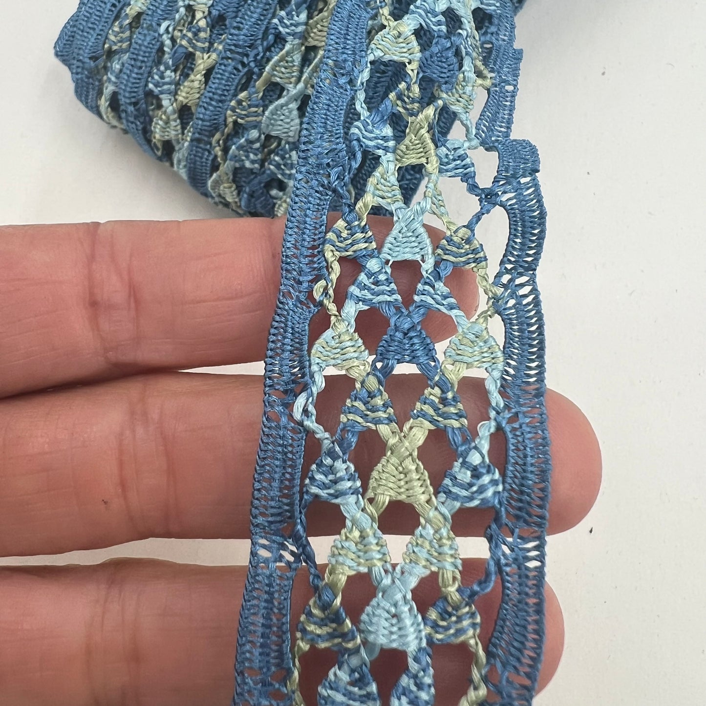 Wholesale Vintage French Lace Trim – 6.5m – Le Puy-en-Velay Cotton Lace