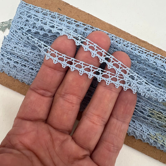 Wholesale Vintage French Lace Trim – 27m – Le Puy-en-Velay Cotton Lace - Bobbins&Needles