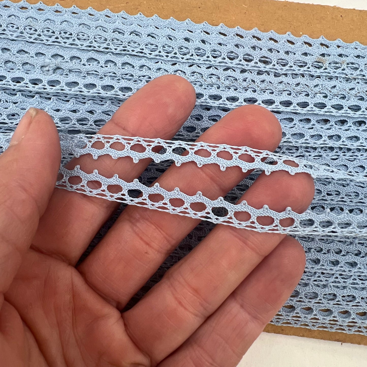 Wholesale Vintage French Lace Trim – 33m – Le Puy-en-Velay Cotton Lace