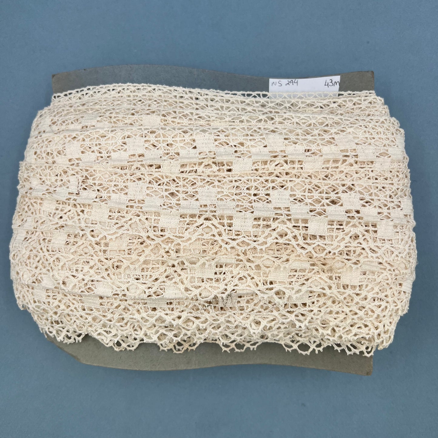 Wholesale Vintage French Lace Trim – 43m – Le Puy-en-Velay Cotton Lace