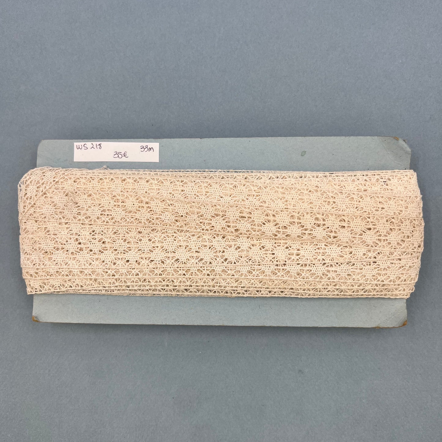 Wholesale Vintage French Lace Trim – 33m – Le Puy-en-Velay Cotton Lace