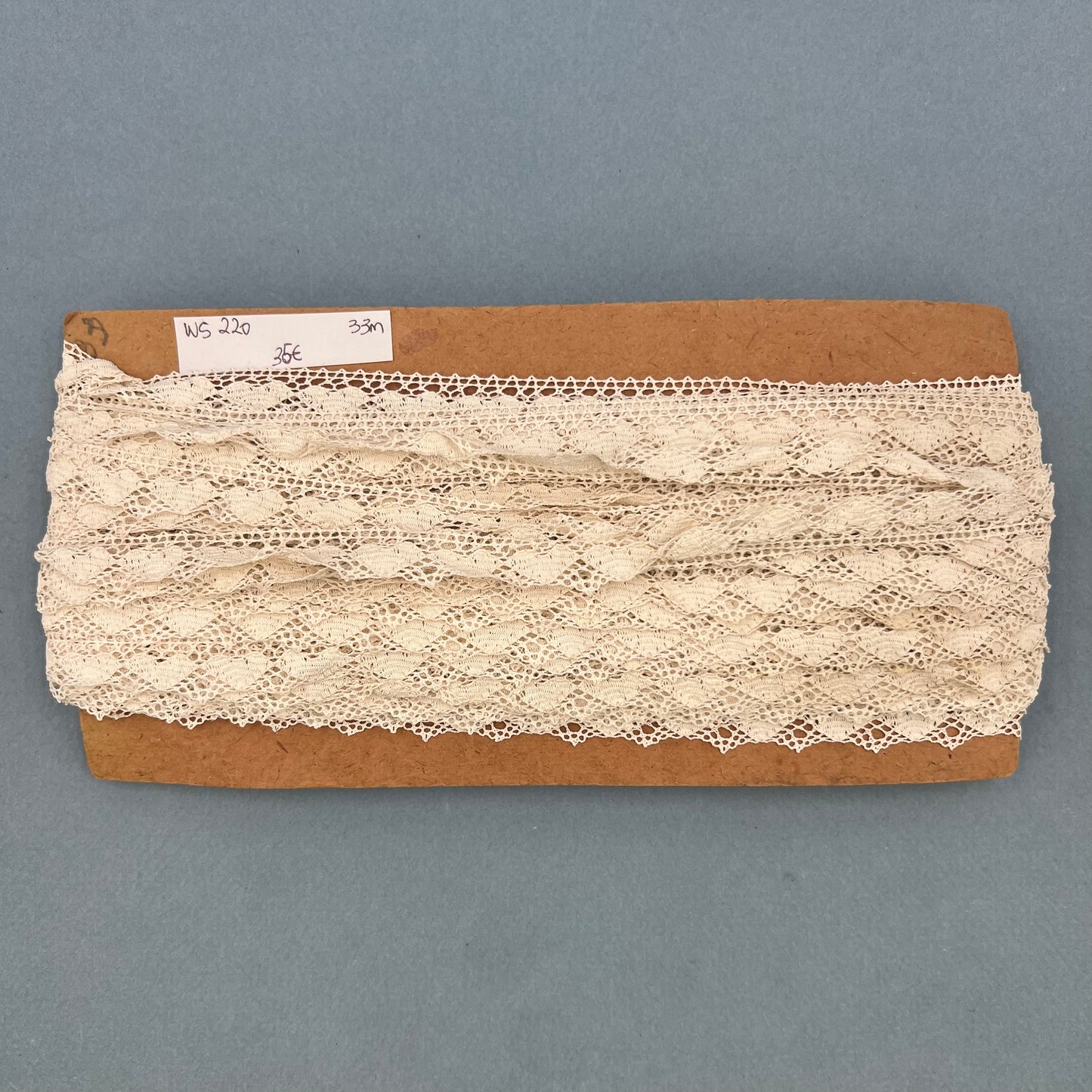 Wholesale Vintage French Lace Trim – 33m – Le Puy-en-Velay Cotton Lace