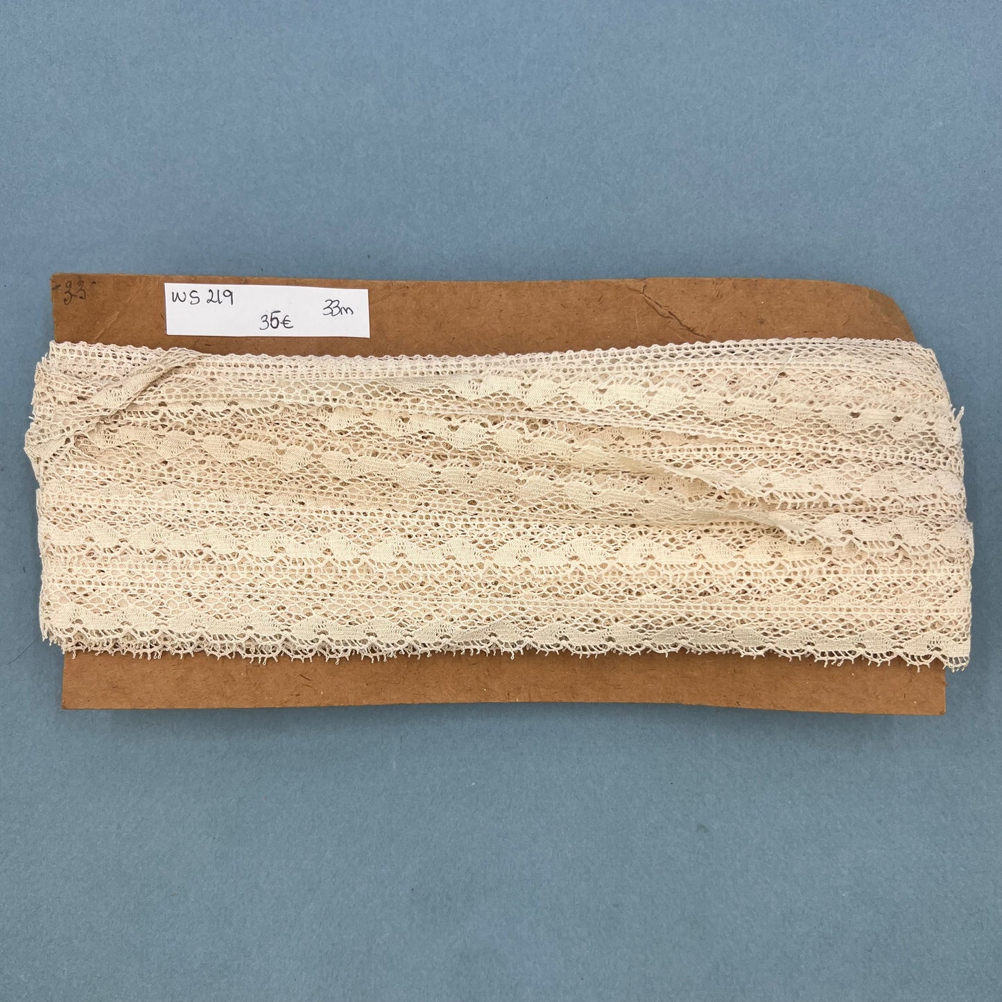 Wholesale Vintage French Lace Trim –  – Le Puy-en-Velay Cotton Lace (Copy)