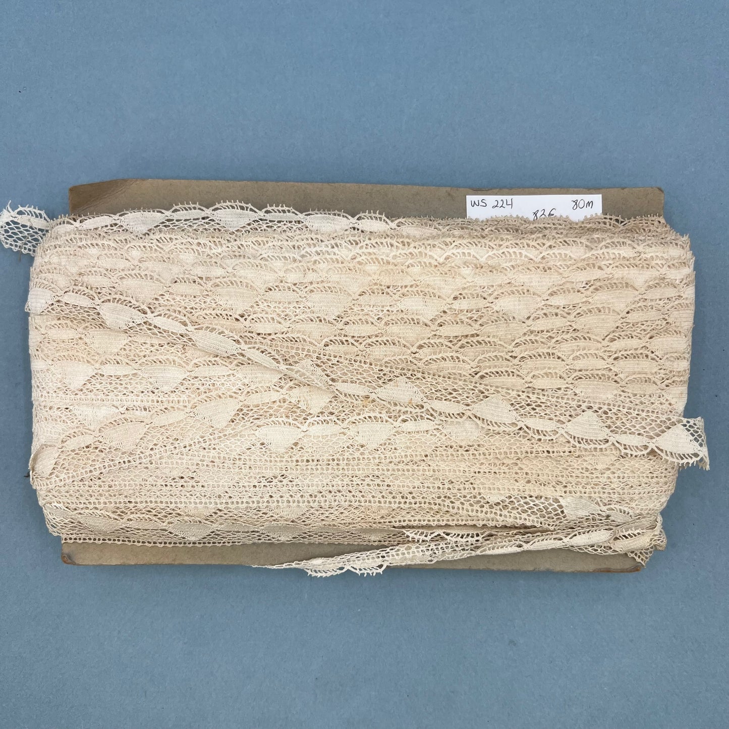Wholesale Vintage French Lace Trim – 80m – Le Puy-en-Velay Cotton Lace
