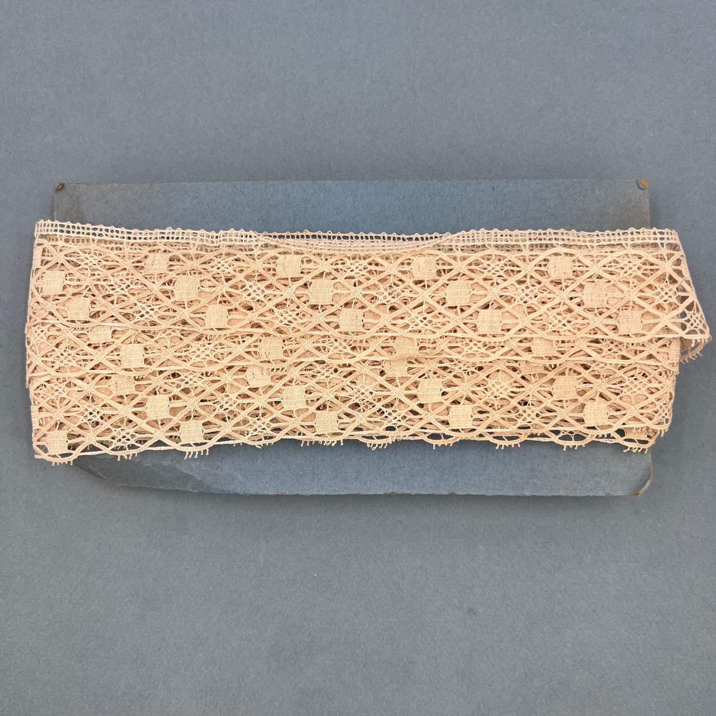 Wholesale Vintage French Lace Trim – 11m – Le Puy-en-Velay Cotton Lace