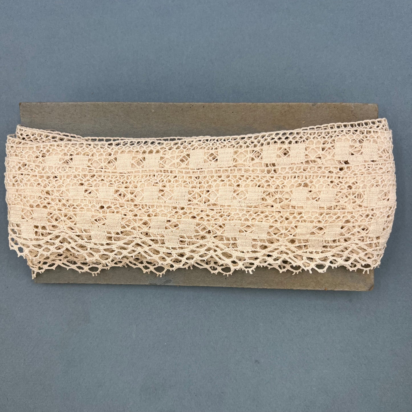 Wholesale Vintage French Lace Trim – 13m – Le Puy-en-Velay Cotton Lace