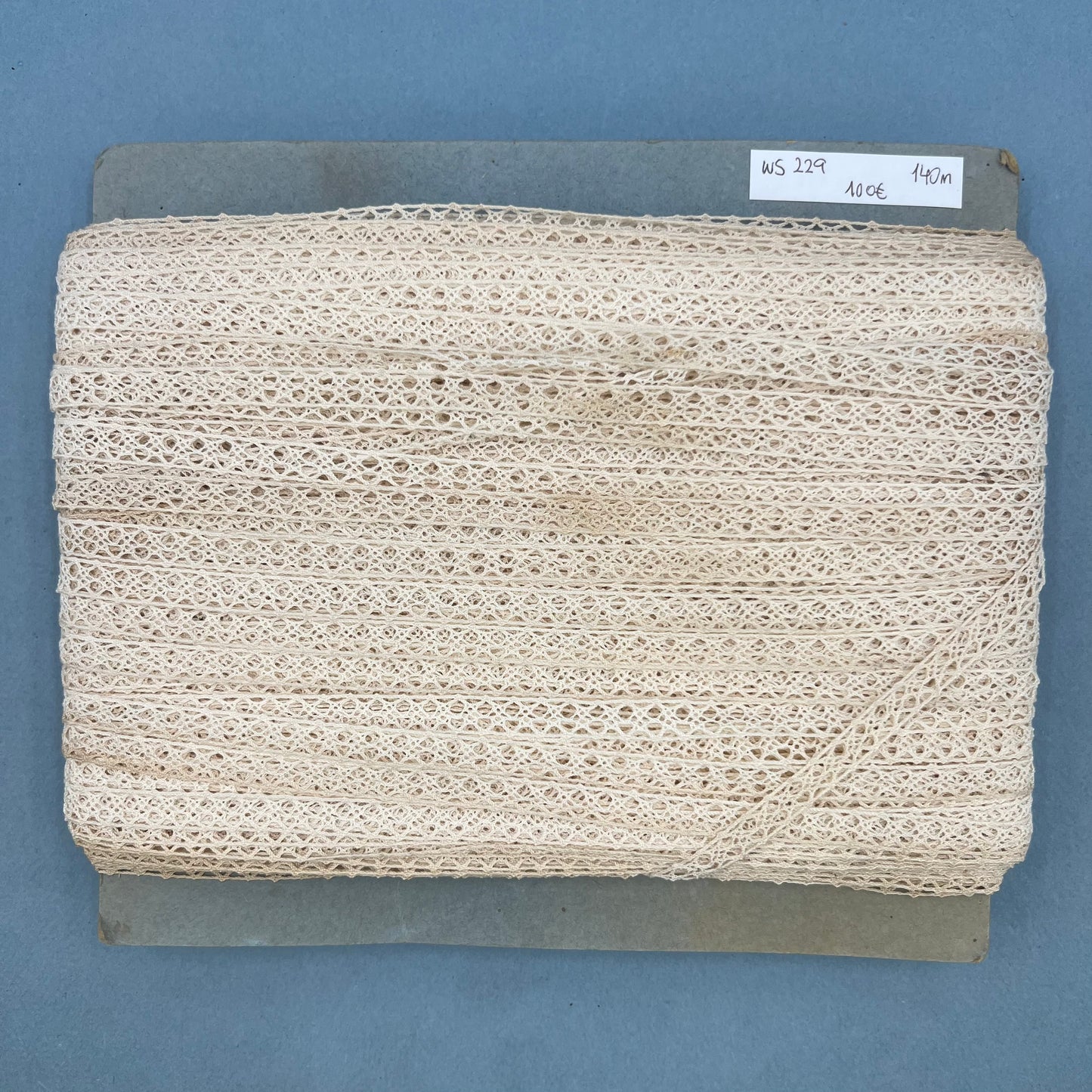 Wholesale Vintage French Lace Trim – 140m – Le Puy-en-Velay Cotton Lace