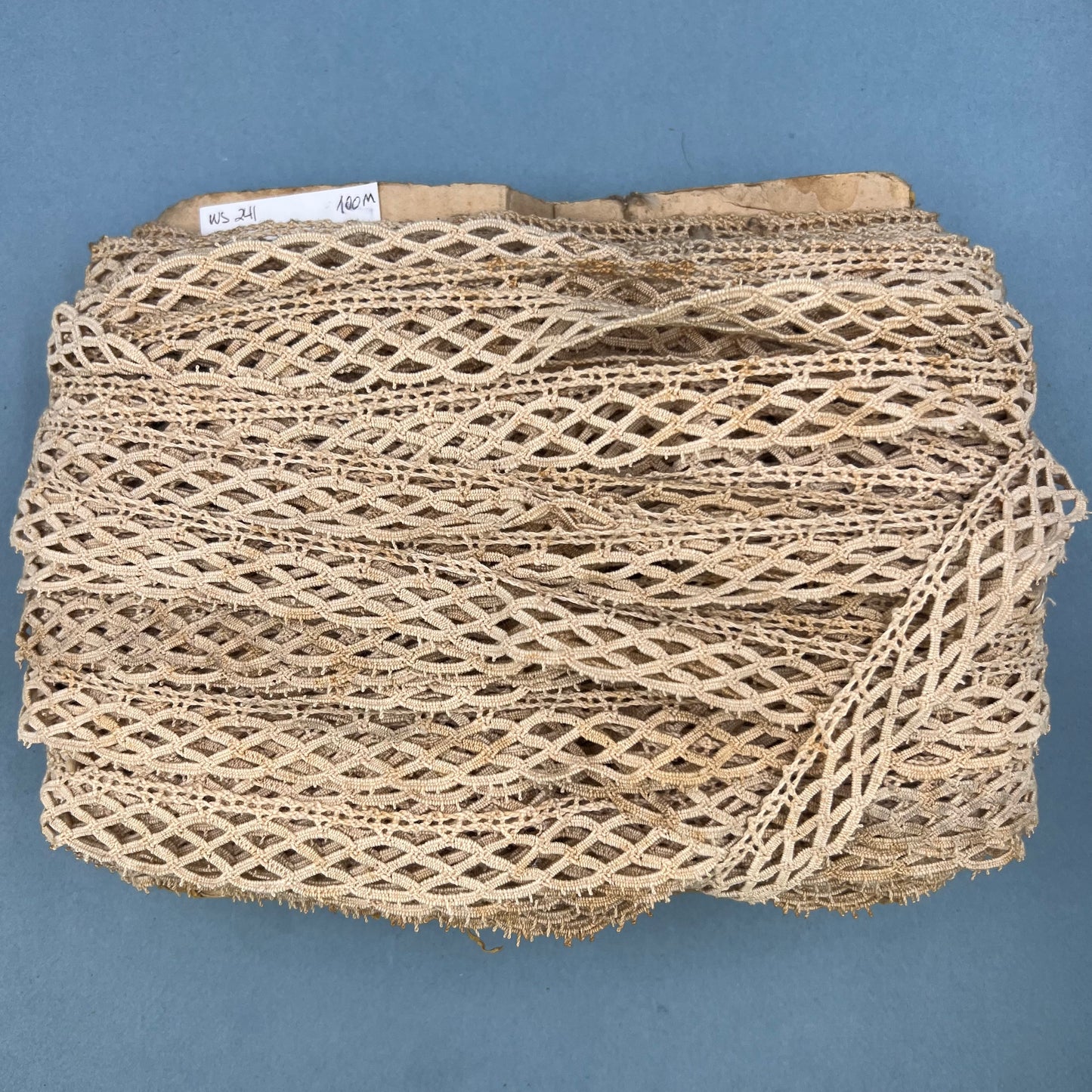 Wholesale Vintage French Lace Trim – 100m – Le Puy-en-Velay Cotton Lace