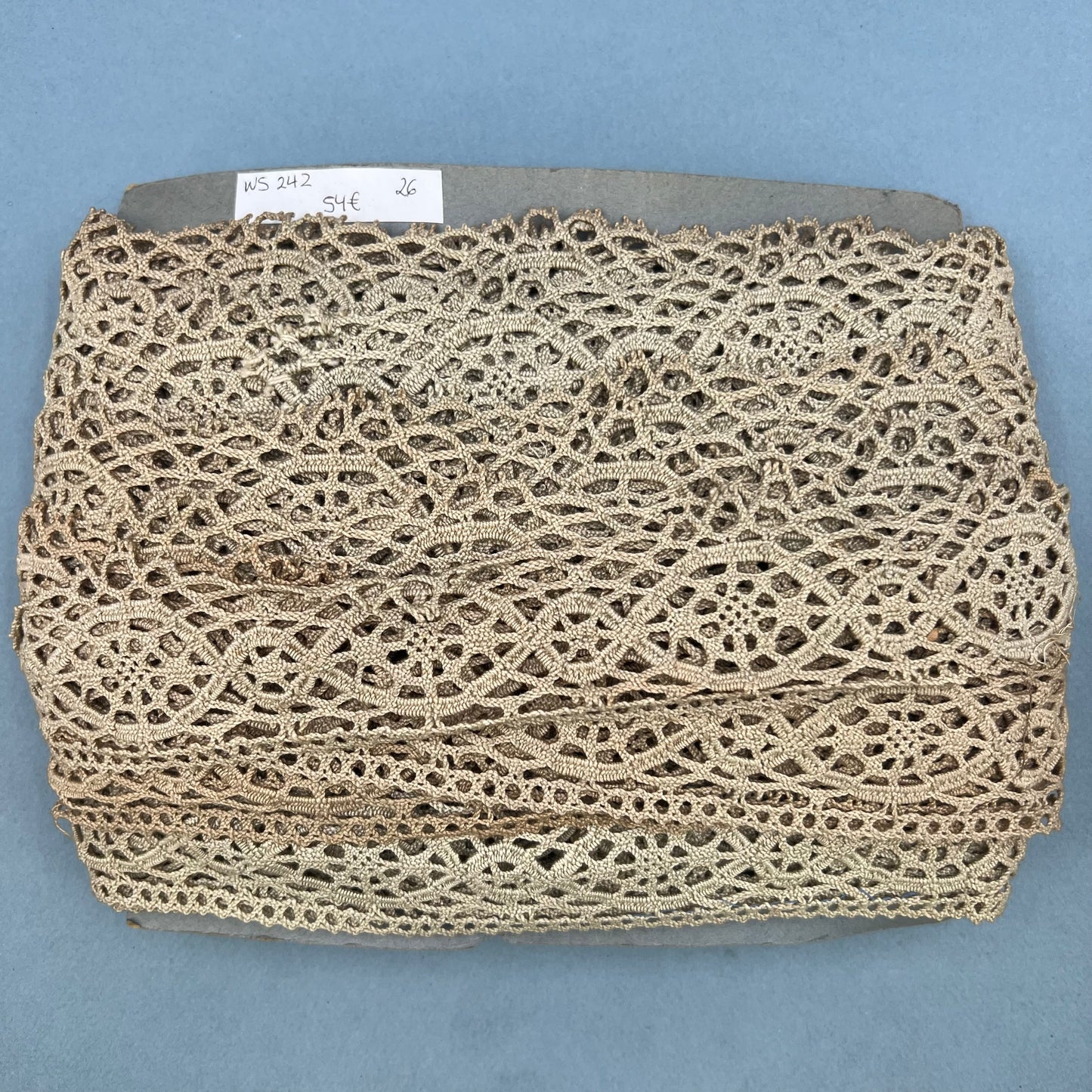 Wholesale Vintage French Lace Trim – 26m – Le Puy-en-Velay Cotton Lace