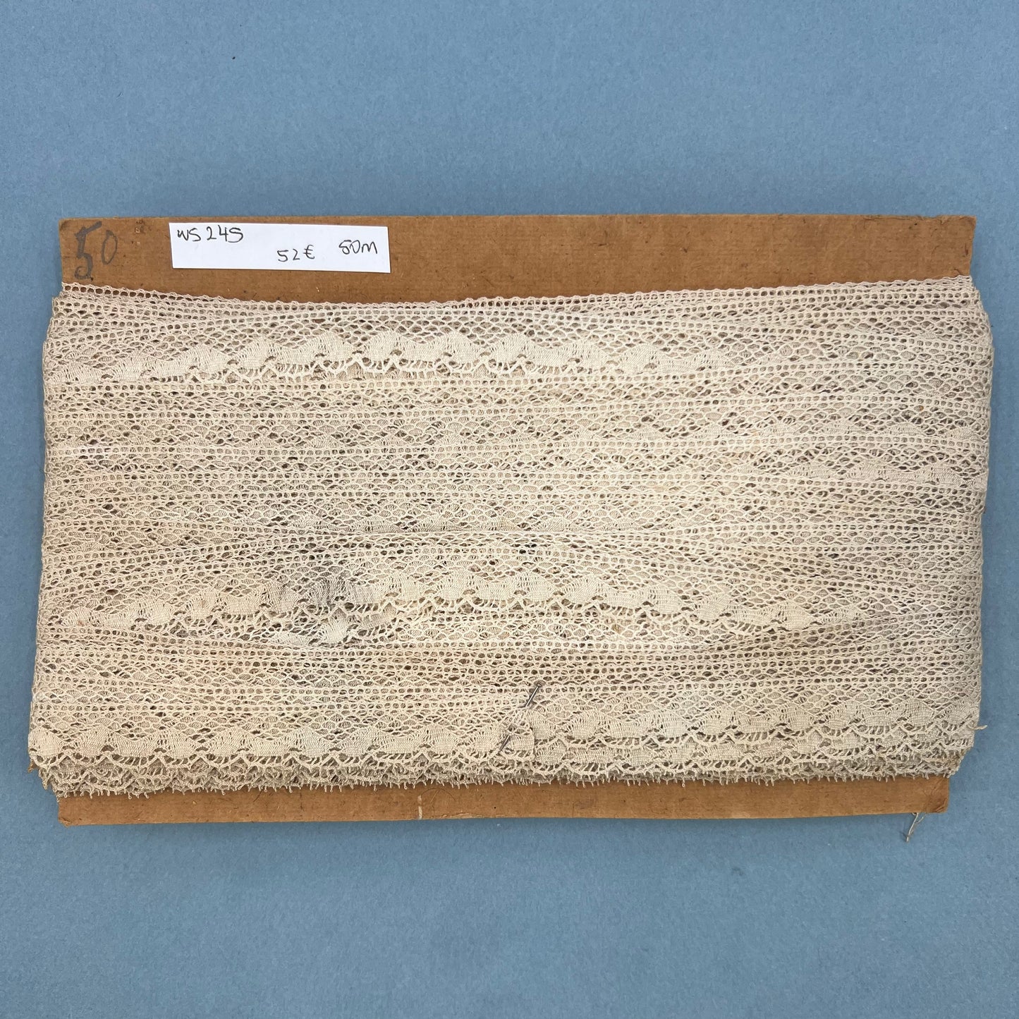 Wholesale Vintage French Lace Trim – 50m – Le Puy-en-Velay Cotton Lace