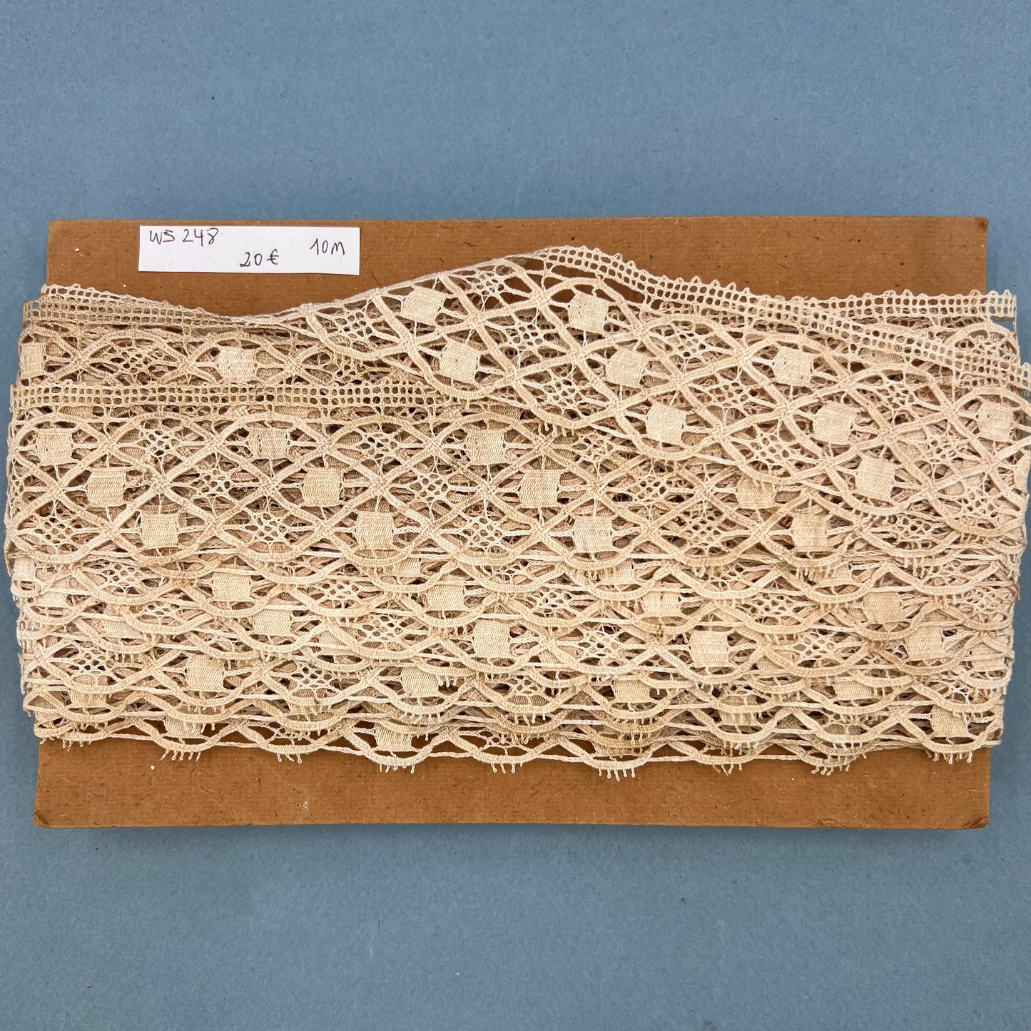 Wholesale Vintage French Lace Trim – 10m – Le Puy-en-Velay Cotton Lace