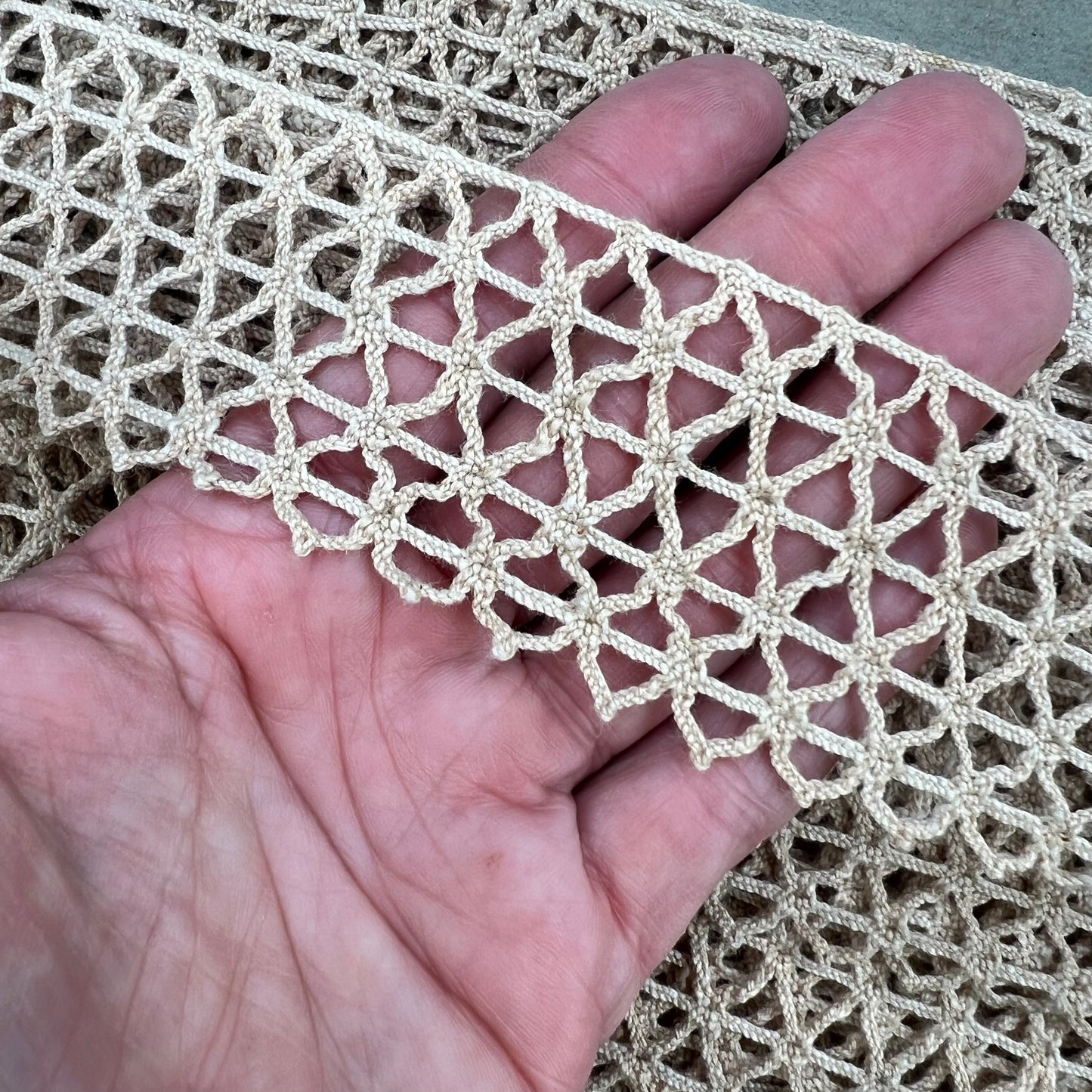 Wholesale Vintage French Lace Trim – 20m – Le Puy-en-Velay Cotton Lace