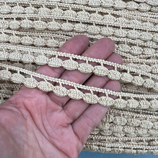 Wholesale Vintage French Lace Trim – 100m – Le Puy-en-Velay Cotton Lace - Bobbins&Needles