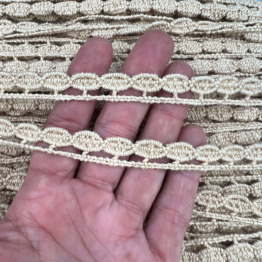 Wholesale Vintage French Lace Trim – 100m – Le Puy-en-Velay Cotton Lace - Bobbins&Needles