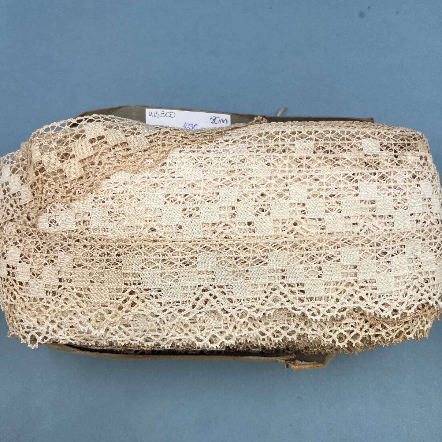 Wholesale Vintage French Lace Trim – 80m – Le Puy-en-Velay Cotton Lace