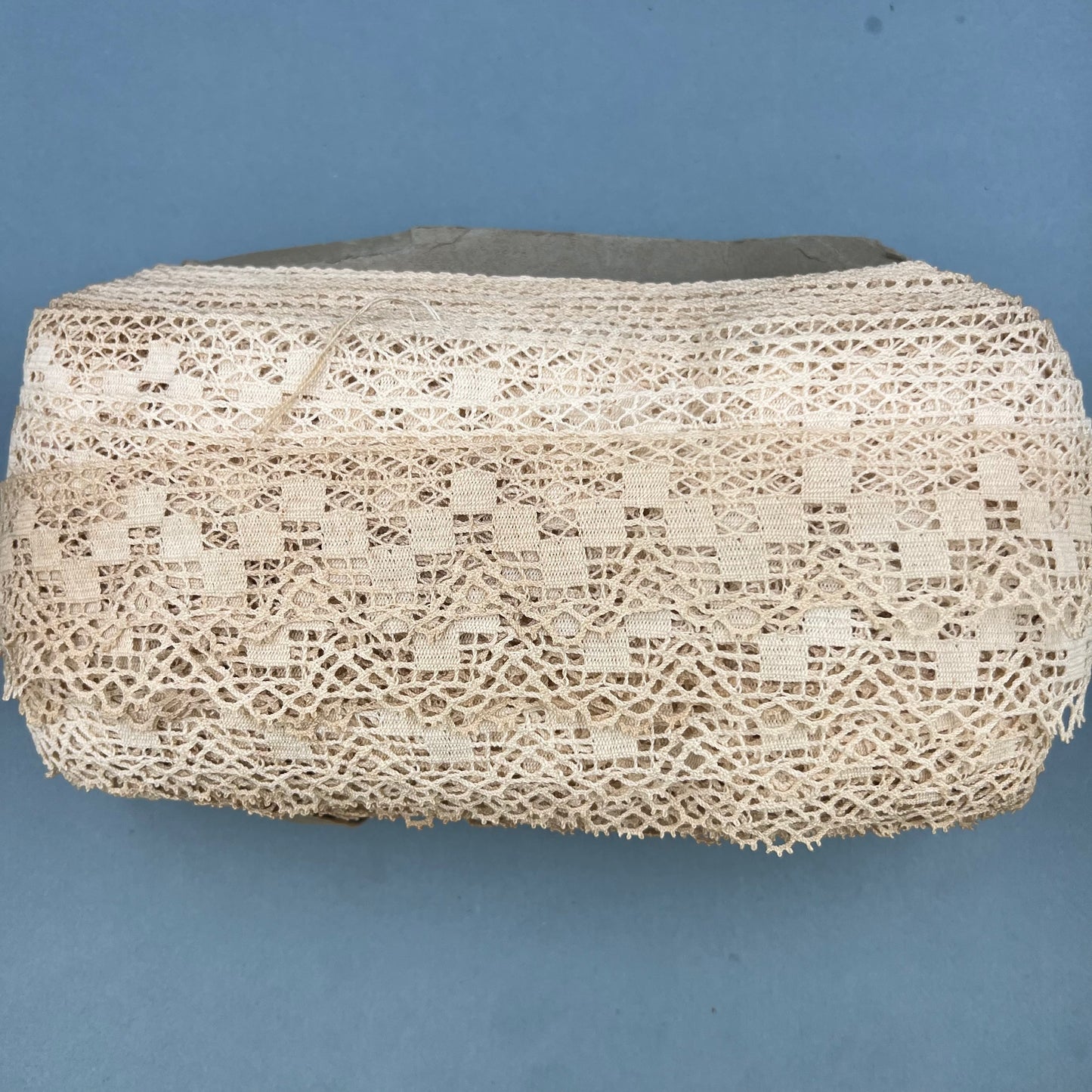 Wholesale Vintage French Lace Trim – 80m – Le Puy-en-Velay Cotton Lace